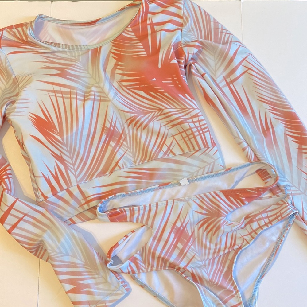 Long sleeve 2 piece bikini